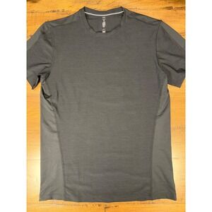 Ten Thousand Distance Shirt Mens Small Black Gray Training Running Workout Tee
